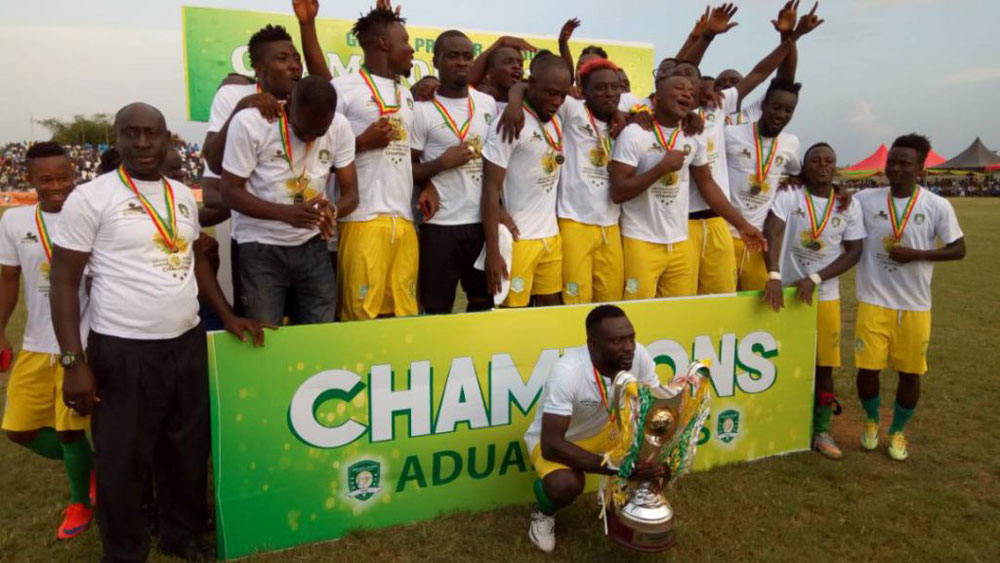 Aduana stars win ghana premier league 