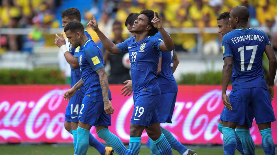 Brazil qualify for the 2018 World Cup