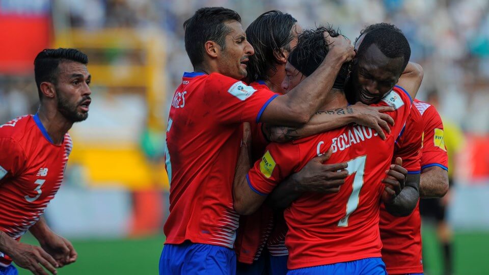 Costa Rica qualify for the FIFA 2018 WORLD CUP 