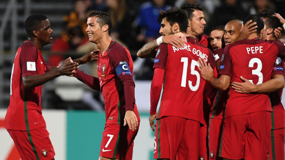 Portugal qualify for the 2018 World Cup 