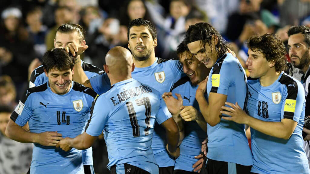 Uruguay qualify for the 2018 World Cup 