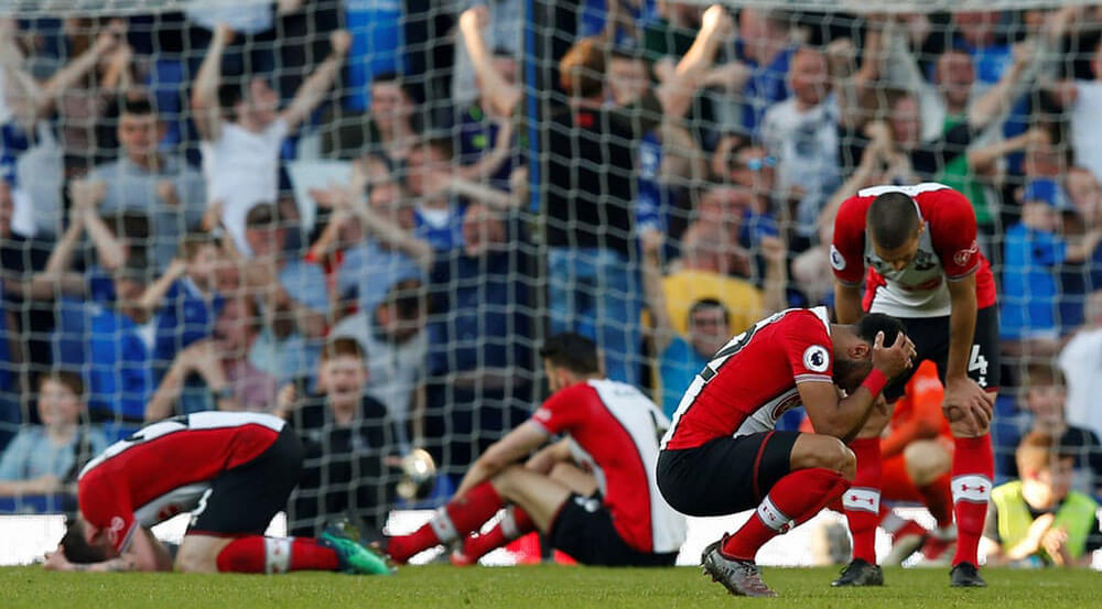 Southampton were devastated by their 1-1 draw against Everton this past weekend