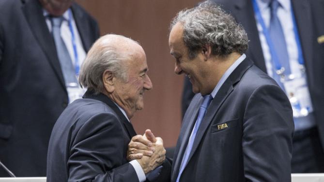 Blatter and Platini