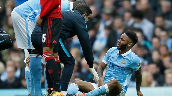 Sterling injured