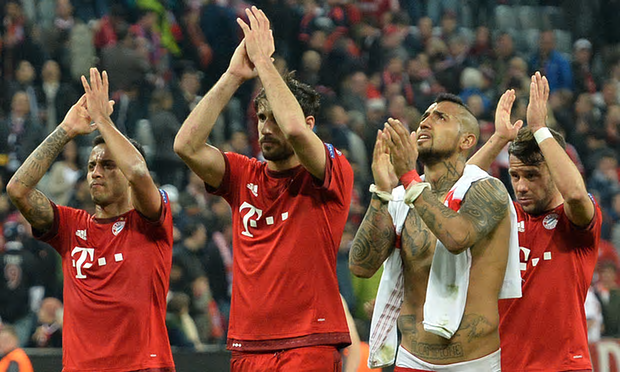 bayern celebrate