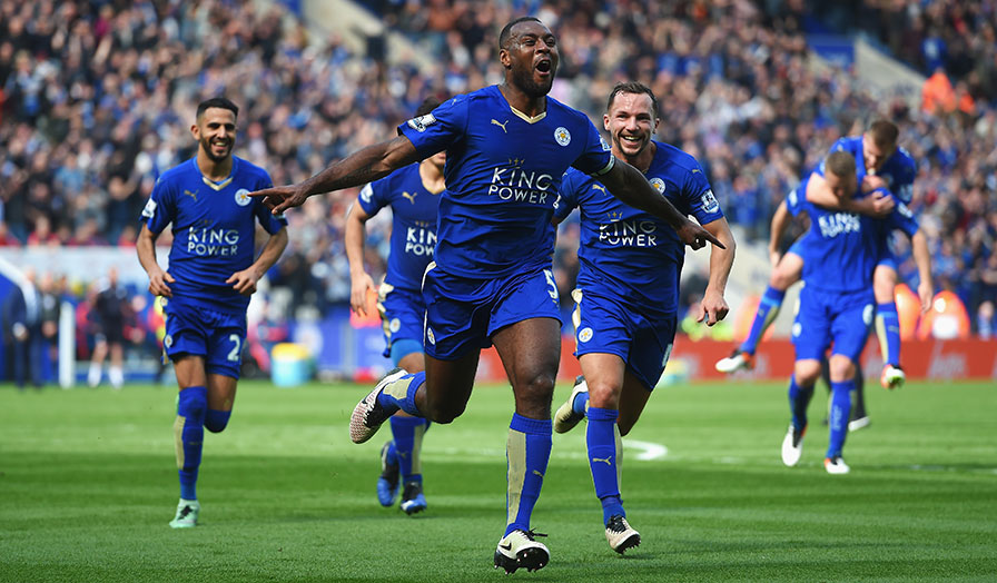 leicester celebrate