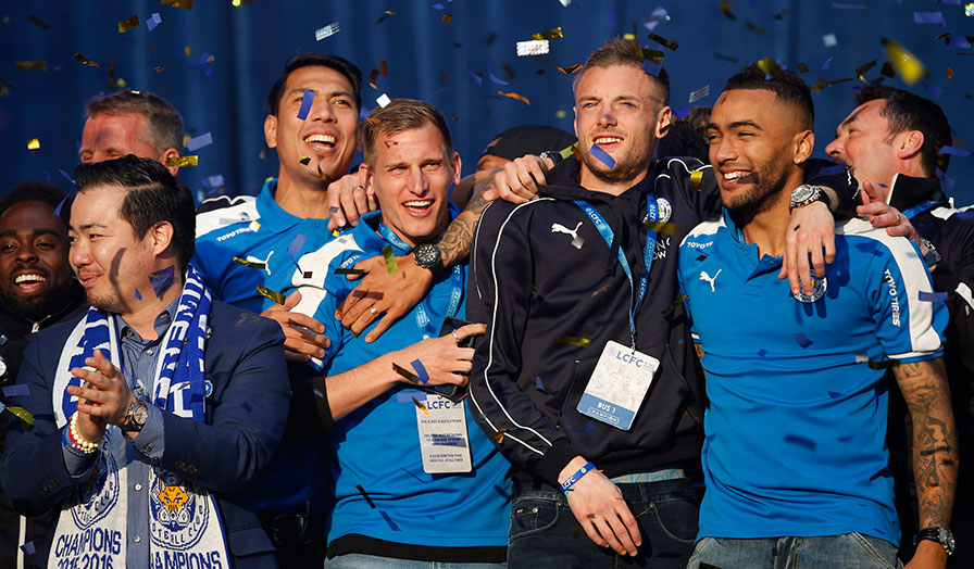 leicester city trophy parade 3