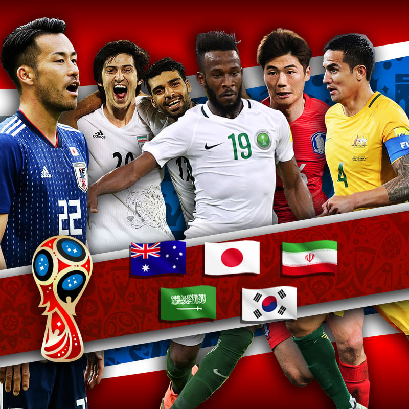 World Cup 2018 Asia