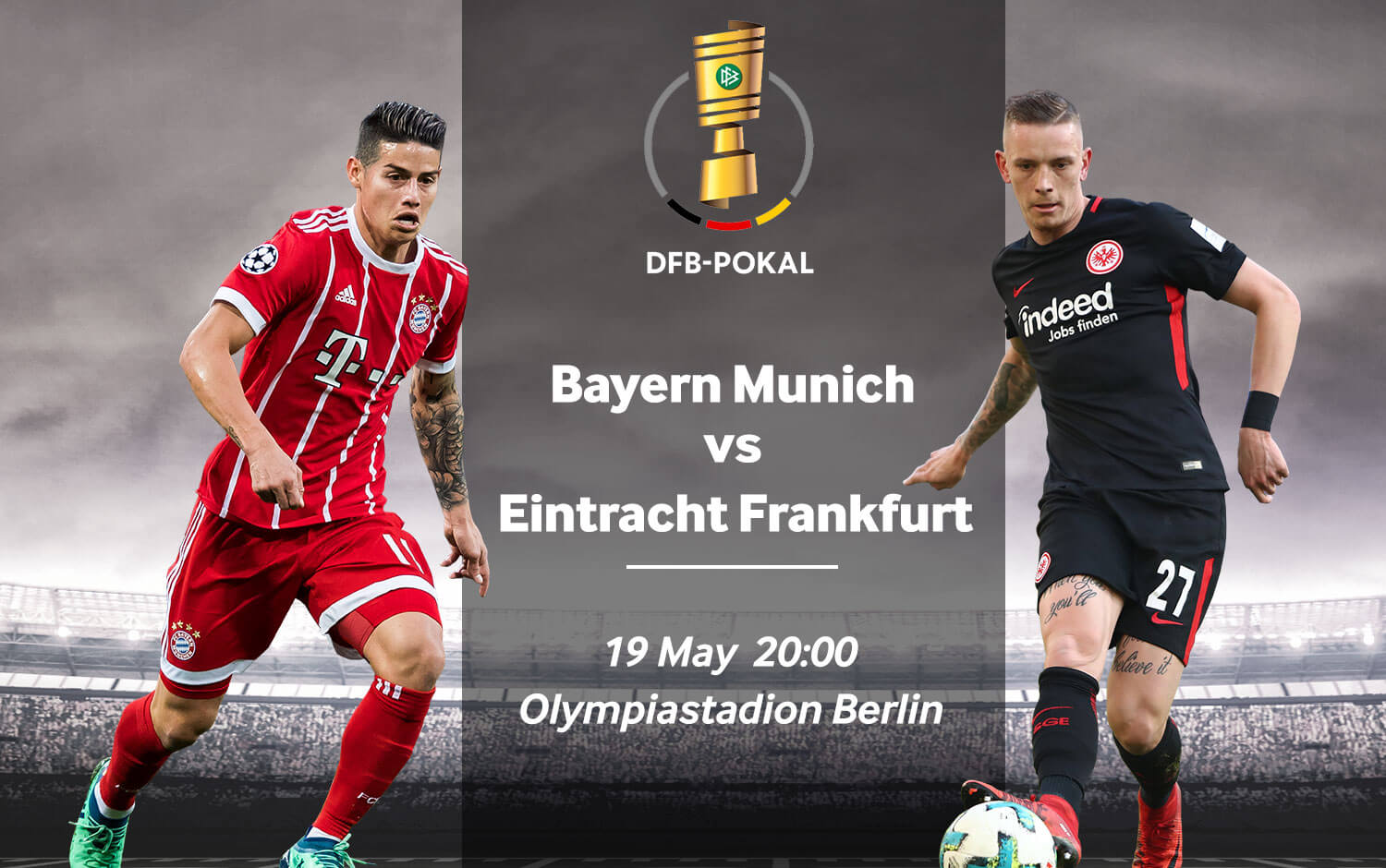 DFB Pokal Bayern VS Eintracht