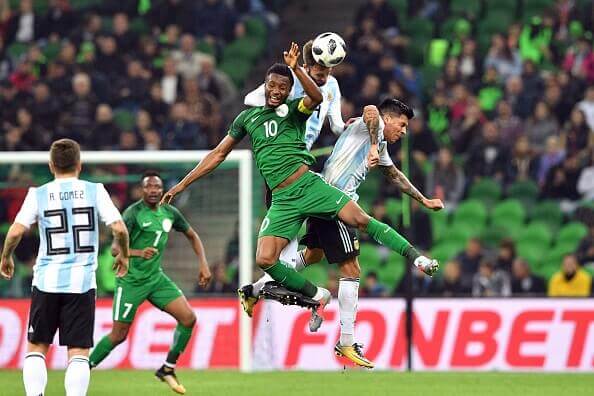 Nigeria VS Argentina friendly in 2017