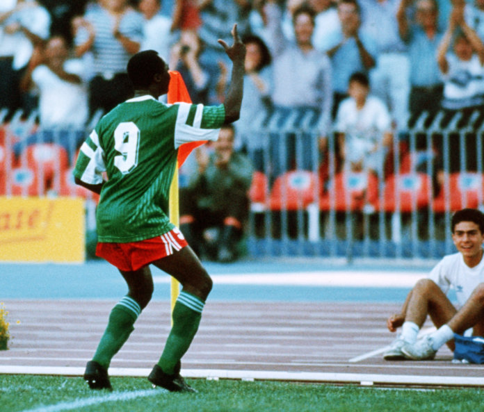 ITA: World Cup 1990 - Cameroon v Colombia ITA: World Cup 1990 - Cameroon v Colombia