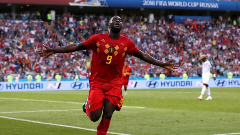 Romelu Lukaku scored two goals against Panama 