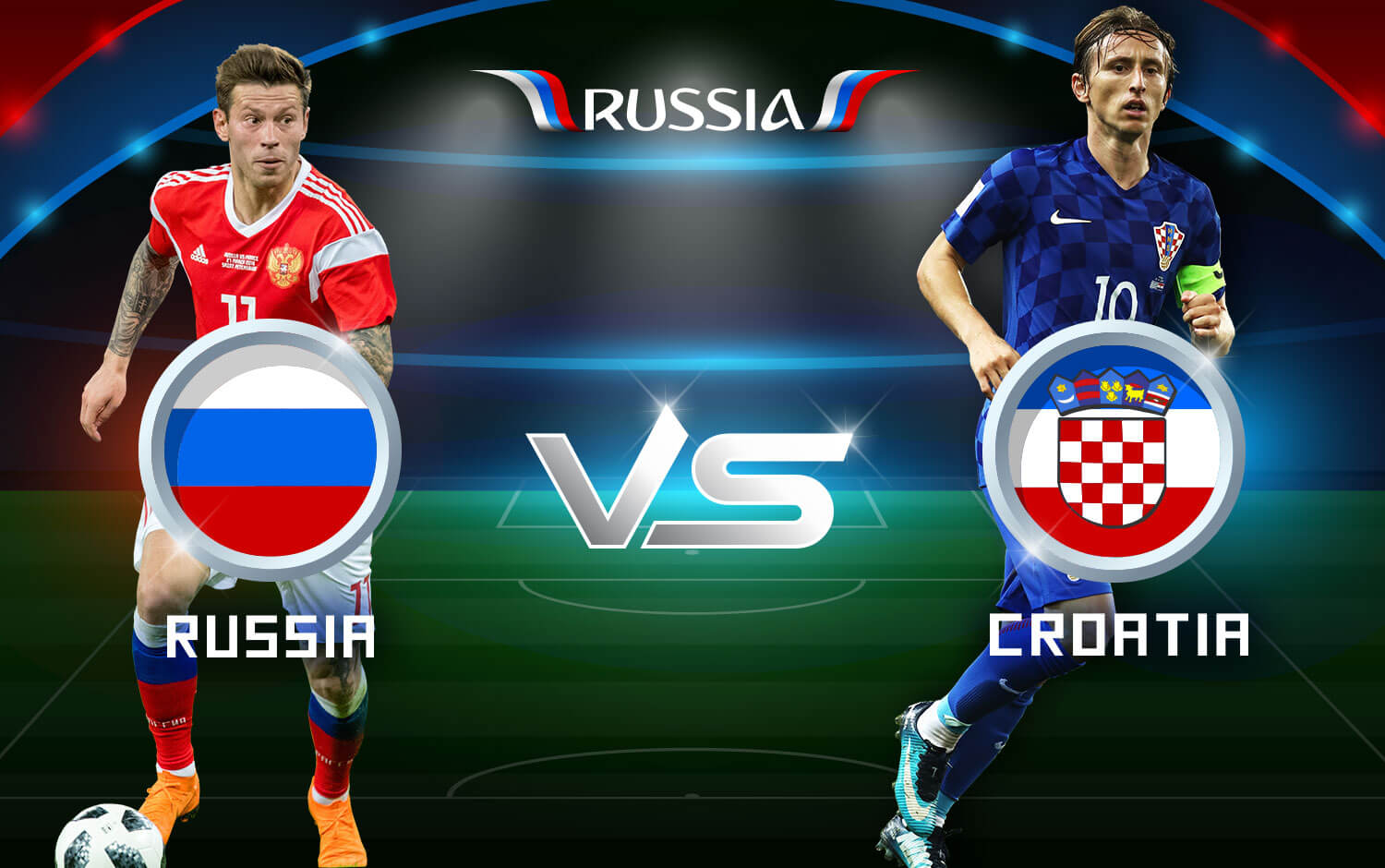 Image result for russia vs croatia