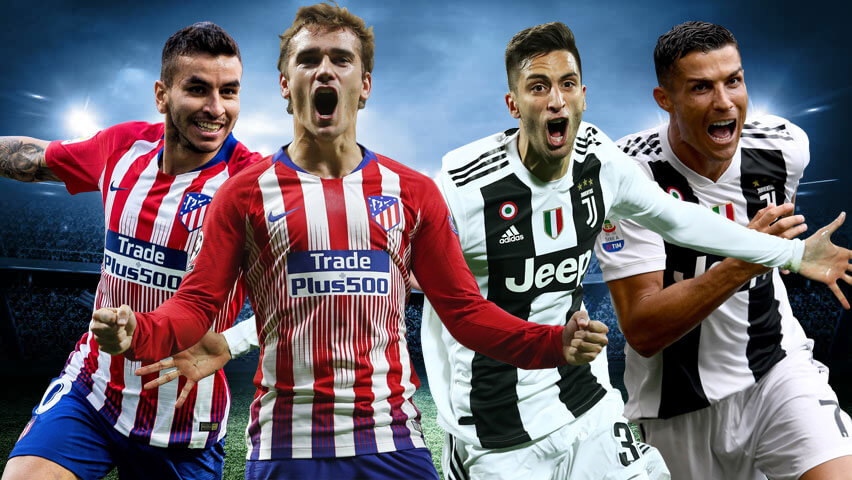 UEFA Champions League: Atletico Madrid VS Juventus