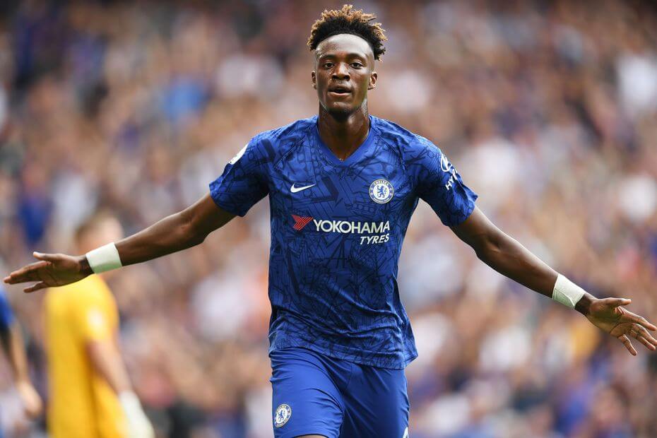 Tammy Abraham in action for Chelsea