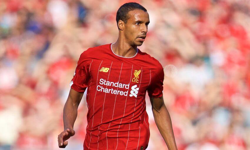 Joel Matip in action for Liverpool