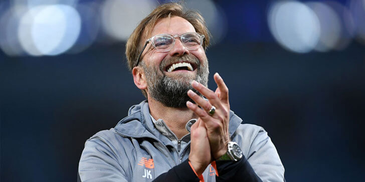 Liverpool head coach Jurgen Klopp 