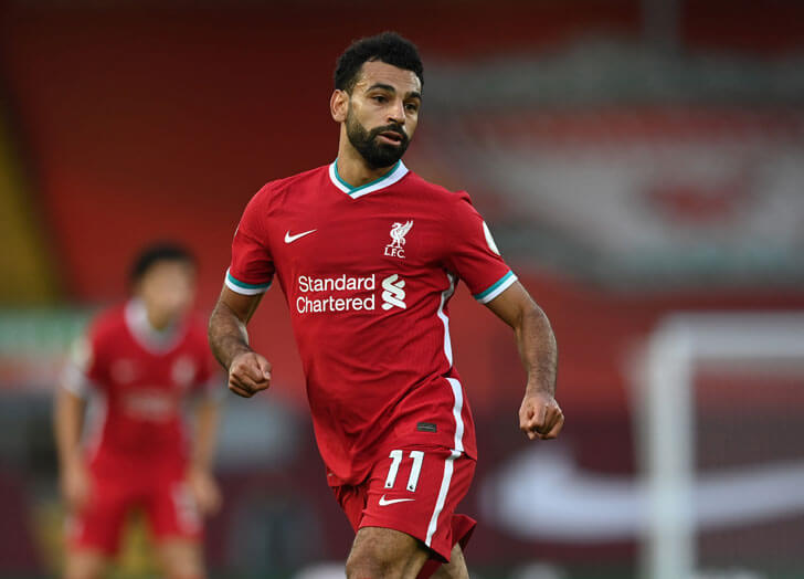 Liverpool forward Mohamed Salah 