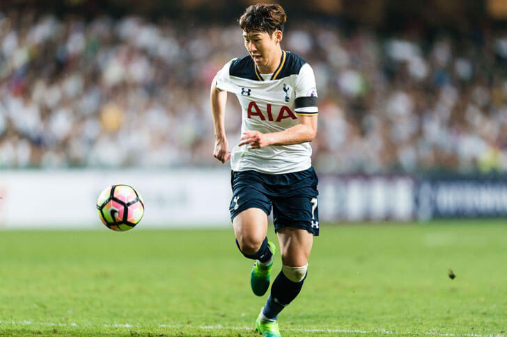 Tottenham Hotspur forward Son Heung-min 